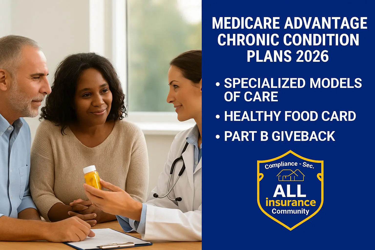 Healthy Food Card benefit provided by a Medicare Advantage chronic condition plan.