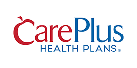 A logo of care plus health plans