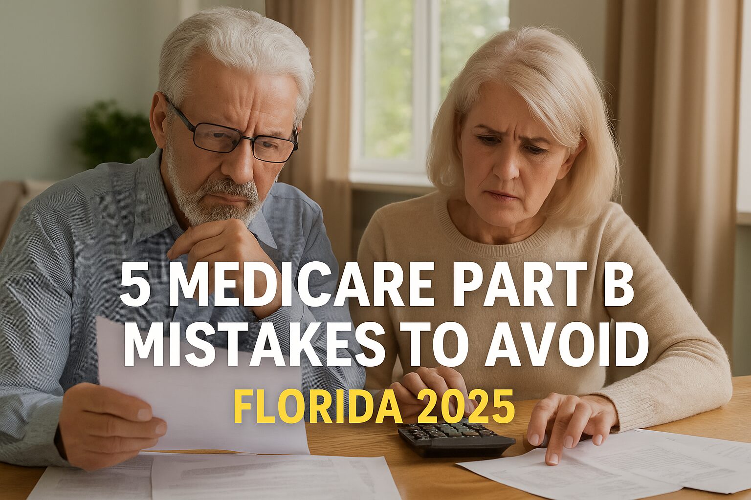 Florida seniors in Miami-Dade, Broward, and Palm Beach avoiding Medicare Part B mistakes in 2025