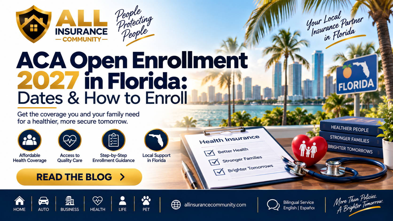 ACA Open Enrollment 2027 in Florida dates and how to enroll in Marketplace health insurance